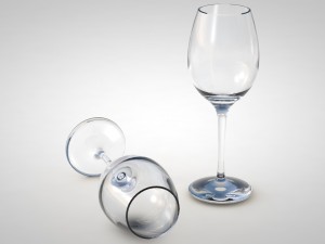 wine glass Model 3D