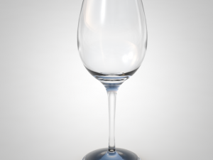 wine glass 3D 模型