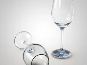 wine glass 3D Model