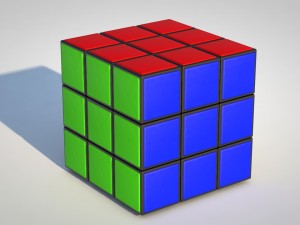 rubiks cube Model 3D