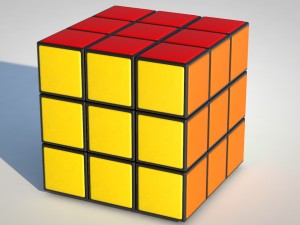 rubiks cube Model 3D
