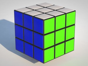 rubiks cube Model 3D