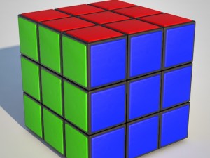 rubiks cube Model 3D
