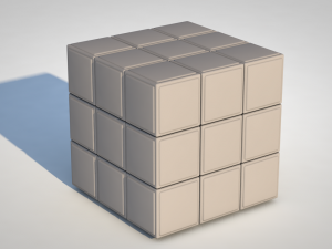 rubiks cube Model 3D