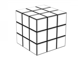 rubiks cube Model 3D