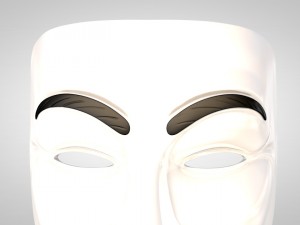 guy fawkes mask 3D-Modell