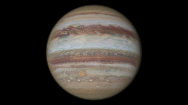 Jupiter 3D Model .c4d .max .obj .3ds .fbx .stl .blend 