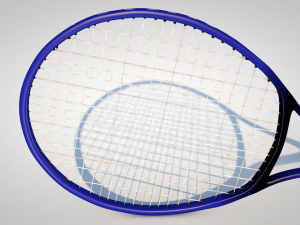 tennis racket 3D Model