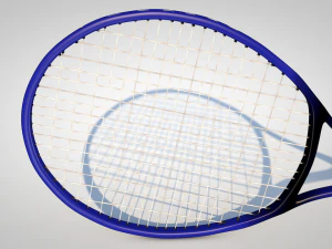 tennis racket 3D Model