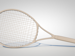 tennis racket 3D Model