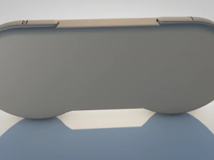 super nintendo controller 3D Model