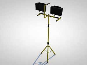 halogen lamp 3D Model