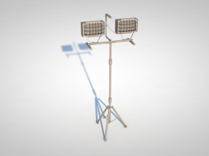 halogen lamp 3D Model