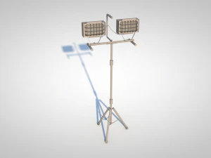 halogen lamp 3D Model