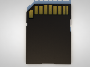 sd card Model 3D