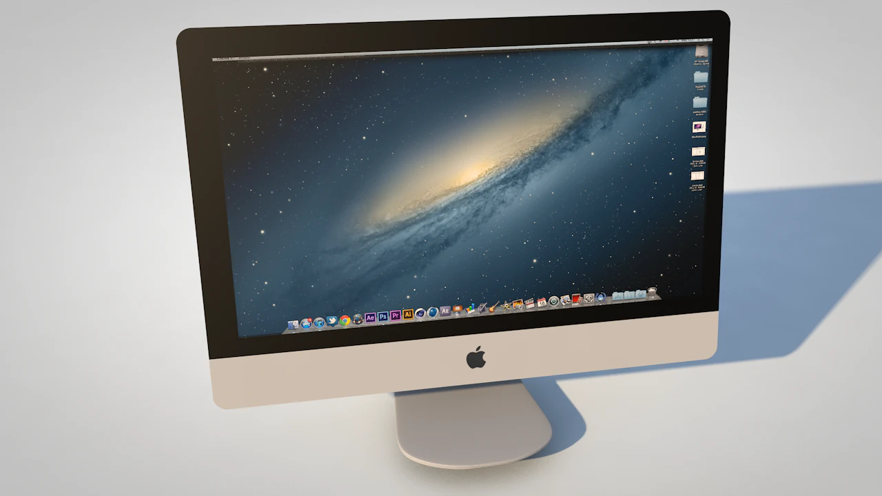 ma&ccedil;&atilde; imac Modelo 3D .c4d .max .obj .3ds .fbx .stl .blend 