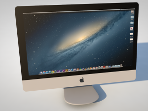 apple imac Model 3D