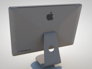apple imac Modelo 3D