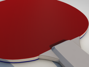 ping pong paddle Modelo 3D