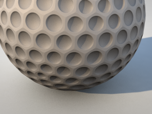 golfball 3D 모델