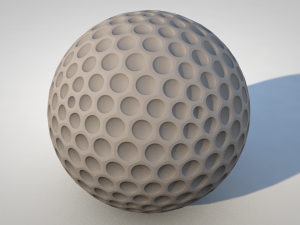 golfball 3D 모델