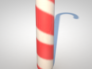 Candy cane 3D-Modell