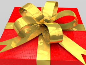 gift box 3D मॉडल