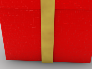 gift box 3D मॉडल