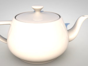 teapot Model 3D