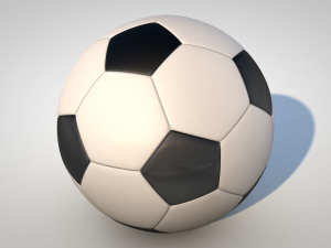 Football Model 3D