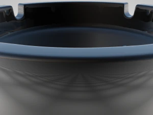 glass ashtray 3D Model