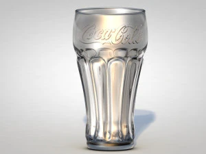 szklanka coca-coli Model 3D