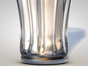coca-cola glass 3Dモデル