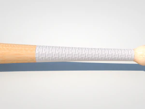 wooden baseball bat 3D Model