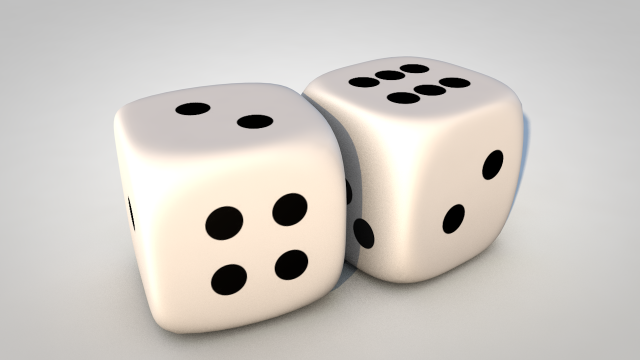 dice 3D Model .c4d .max .obj .3ds .fbx .stl .blend 