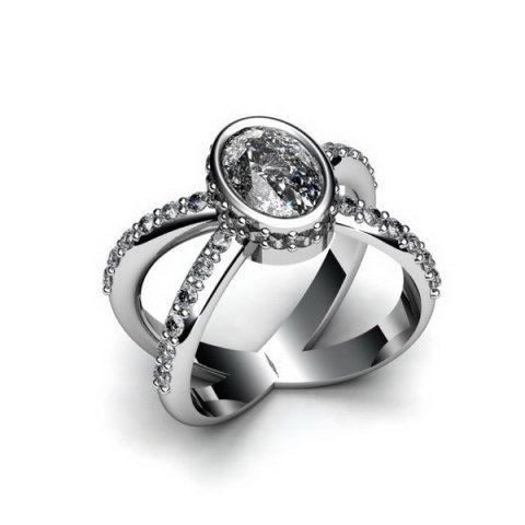 betty ring 3D printmodel .c4d .max .obj .3ds .fbx .stl .blend 