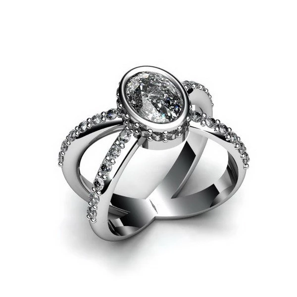 betty ring 3D Print Model .c4d .max .obj .3ds .fbx .stl .blend 