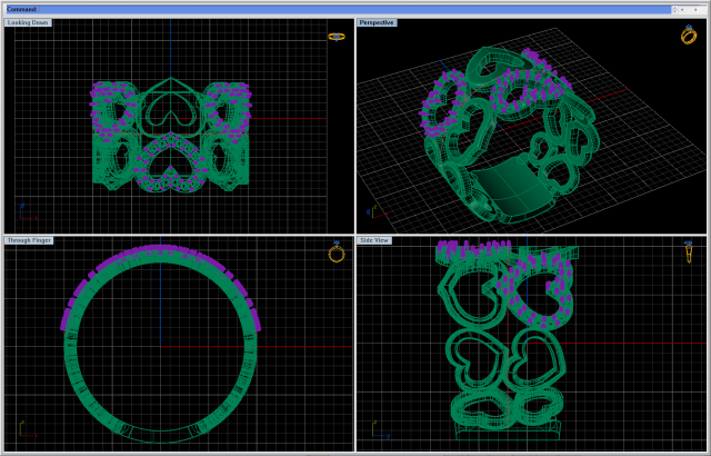 heart 3D Print Model .c4d .max .obj .3ds .fbx .stl .blend 
