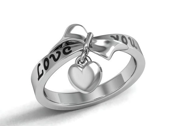 love ring 3D Print Model .c4d .max .obj .3ds .fbx .stl .blend
