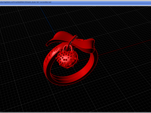 love ring 3Dプリントモデル