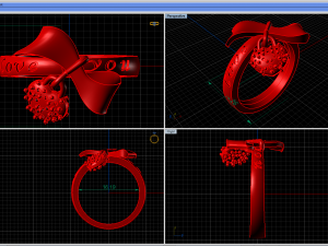 love ring 3Dプリントモデル