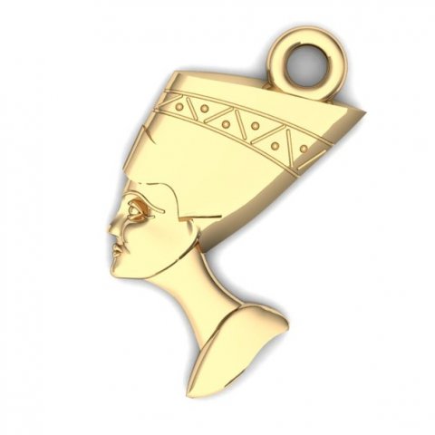 nefertiti Modèles 3D en vedette .c4d .max .obj .3ds .fbx .stl .blend 
