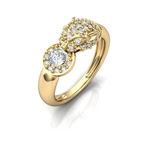 lion ring 3D Print Model .c4d .max .obj .3ds .fbx .stl .blend 