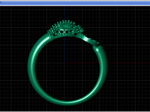 lion ring Modello di stampa 3D