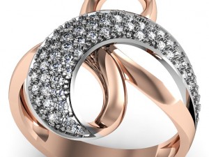 moon ring 3D Принт Модель