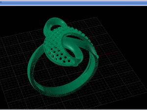 moon ring 3D प्रिंट मॉडल
