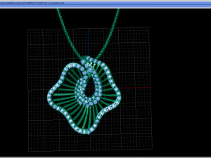 butterfly pendant 3D Print Model