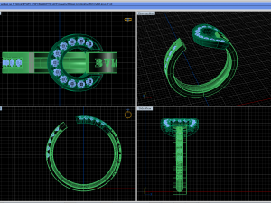 horseshoe pendant 3D 打印模型