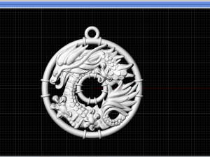 carrera dragon pendant 3D Принт Модель