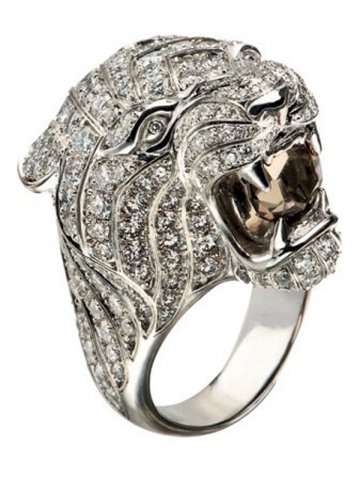 carrera lion ring 3D-printmodel .c4d .max .obj .3ds .fbx .stl .blend 
